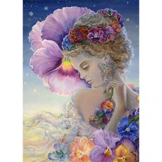 JOSEPHINE WALL GREETING CARD Pansy